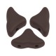 Les perles par Puca® Hélios Perlen Dark bronze mat 23980/84415